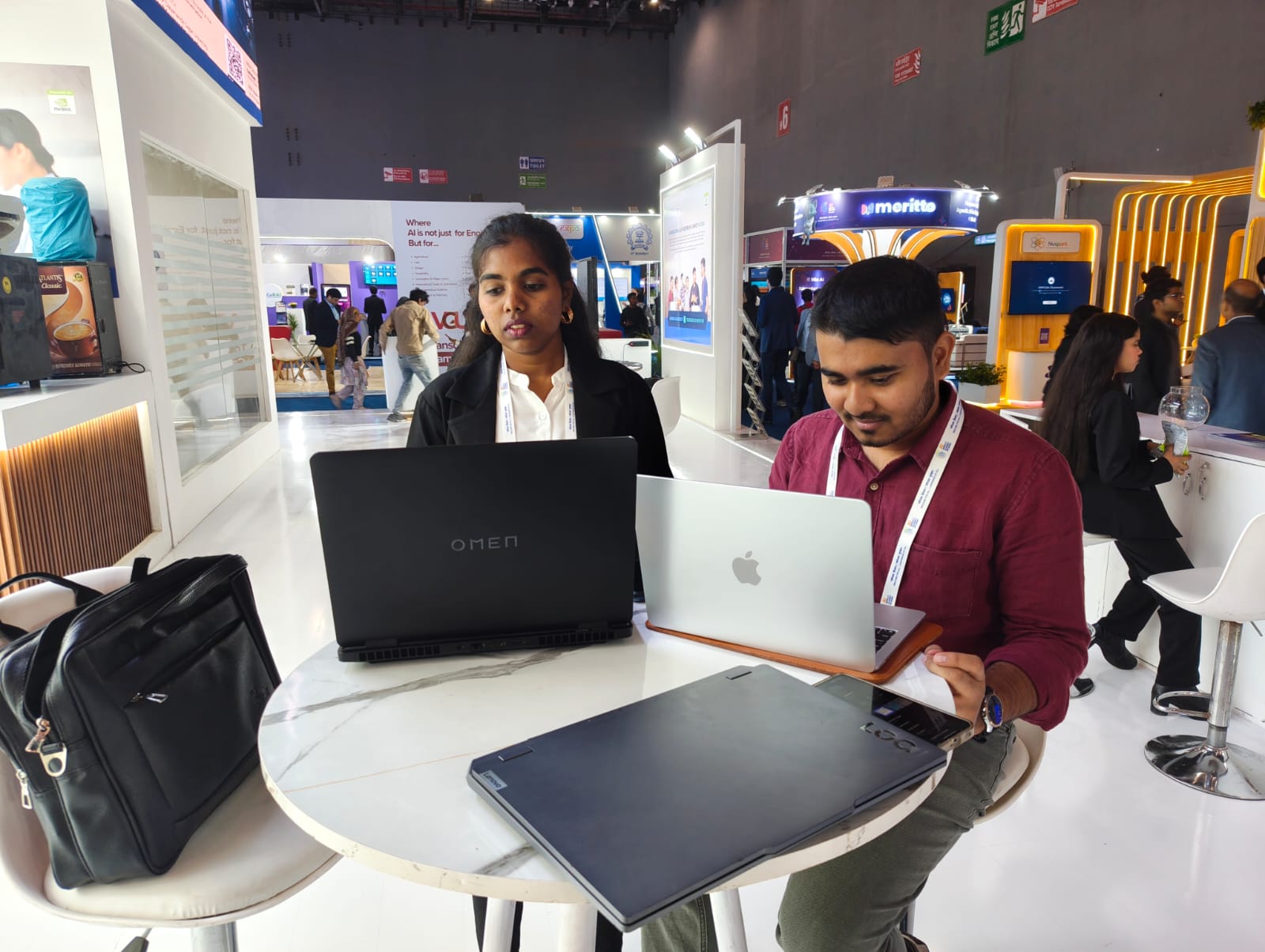 DSU's cutting-edge stall at India AI Impact Summit 2026